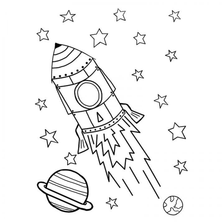 Zestaw do kolorowania z kredkami 6 kolorów CORNELIA