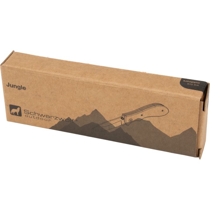 Nóż składany JUNGLE Schwarzwolf