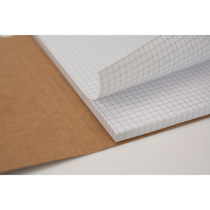 Notatnik A5 w kratkę z długopisem FELIX