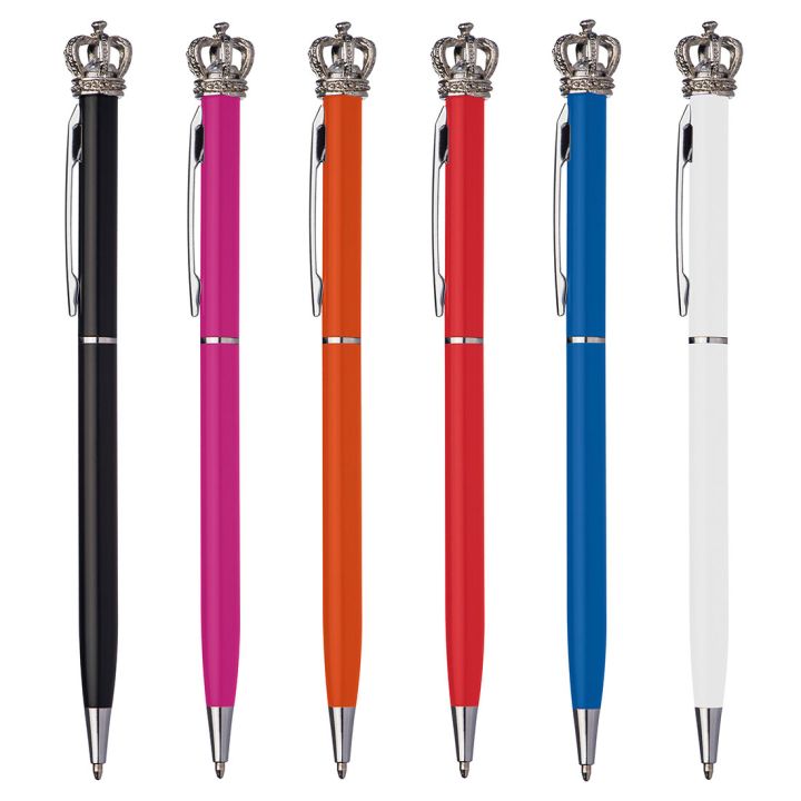 Długopis metalowy z koroną DYLAN