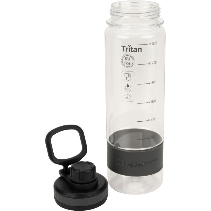 Butelka z tritanu 800 ml KIBO Schwarzwolf