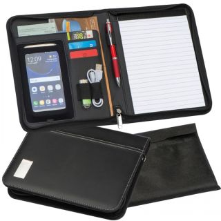 Folder A5 z notatnikiem w linie LOGAN