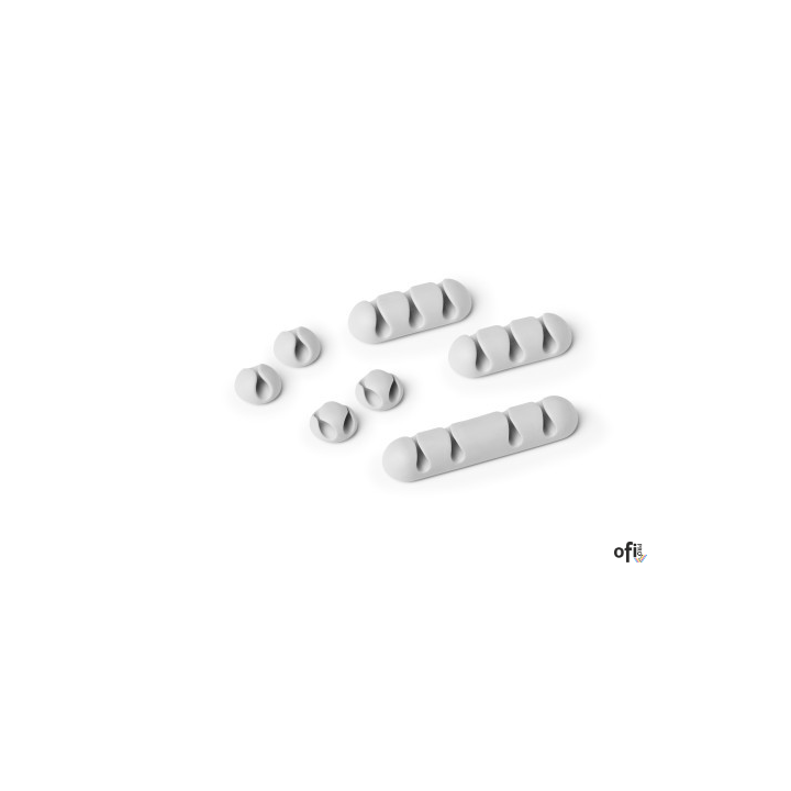 CAVOLINE CLIP MIX samoprzylepne klipsy na 1 kabel, różne rodzaje w zestawie 504137