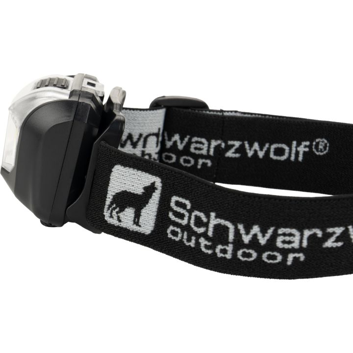 Latarka czołowa LED TRONADOR Schwarzwolf