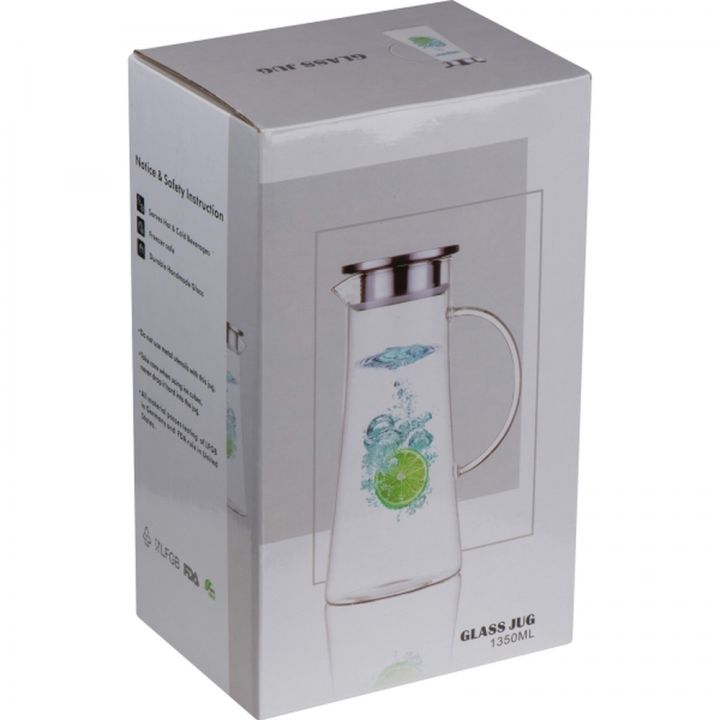 Dzbanek szklany z sitkiem 1350 ml ELLIOTT