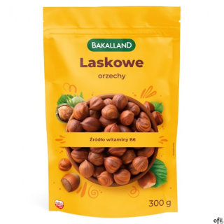 Orzechy laskowe 300g BAKALLAND