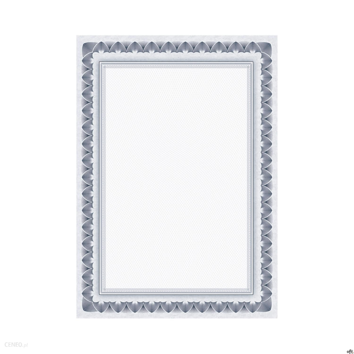 Najwyższej jakości papier do wydruku certyfikatów, dyplomów, podziękowań, menu, cenników w drukarkach laserowych i atramentowych