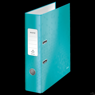 Segregator z mechanizmem WOW Leitz 180___innowacyjny segregator z mechanizmem dźwigniowym 180_ WOW__okładki oklejone kolorowym p