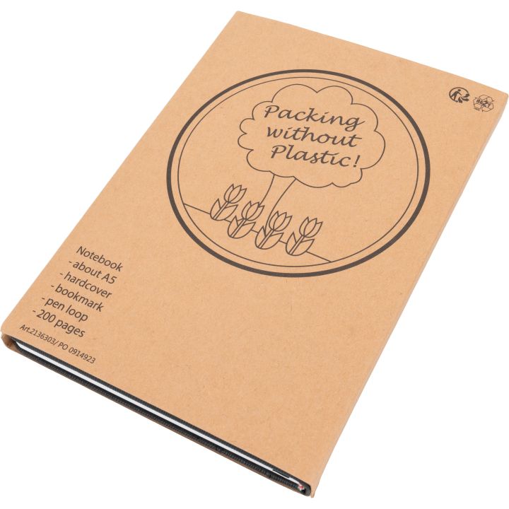 Notatnik A5 w kratkę CLELIA