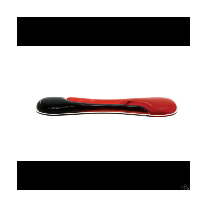 Podkładka żelowa pod klawiaturę czerwono-czarna 62398 KENSINGTON