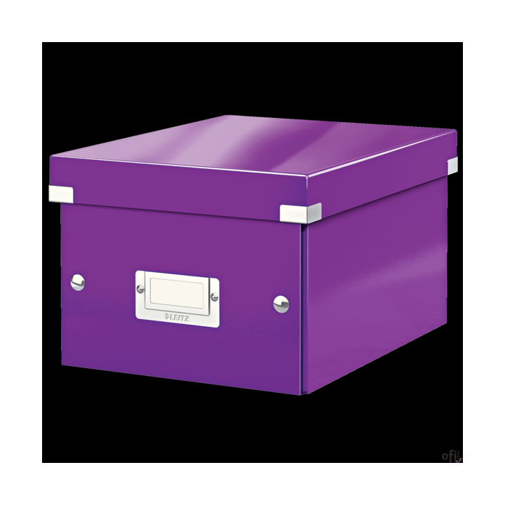 Pudełko LEITZ Click & Store A5 fioletowe 60430062
