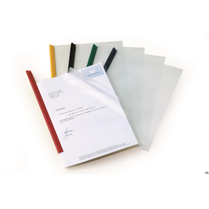 Przezroczyste obwoluty z poliporopylenu trwale ochronią niedziurkowane dokumenty. W praktycznym woreczku nadającym się do powies