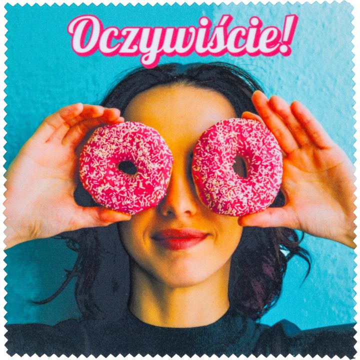 Ściereczka do czyszczenia okularów do sublimacji CHARLIE