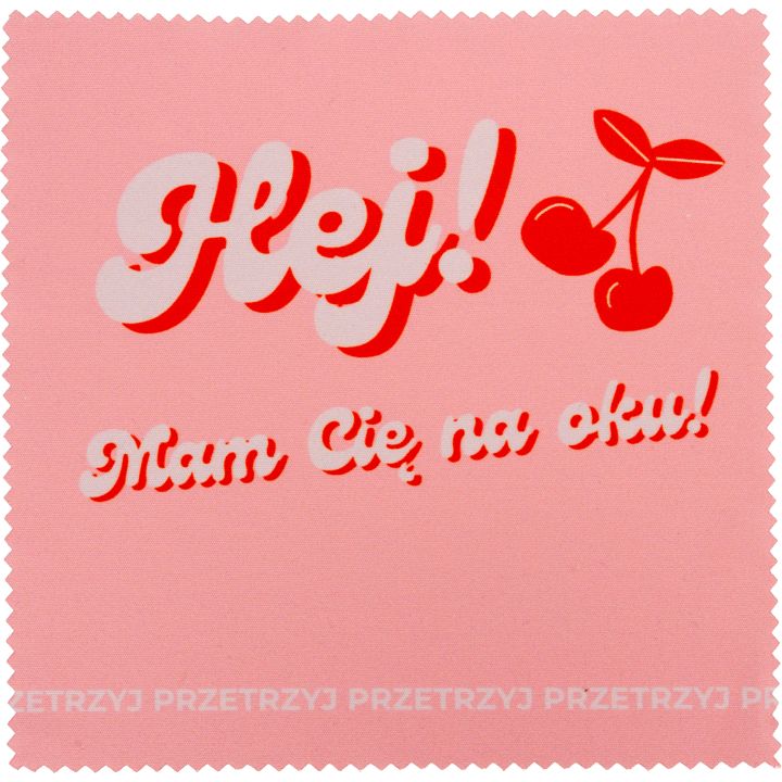 Ściereczka do czyszczenia okularów do sublimacji CHARLIE