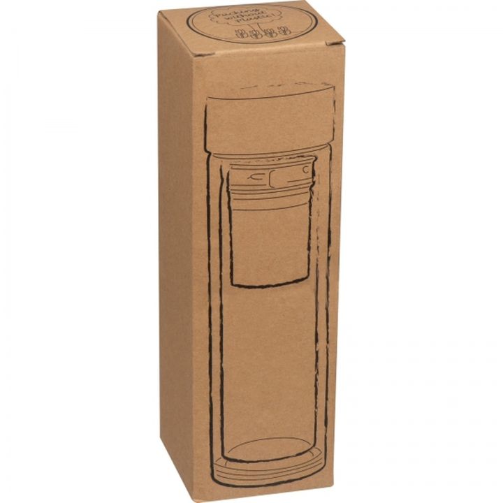 Butelka szklana termiczna 420 ml HENDRIK