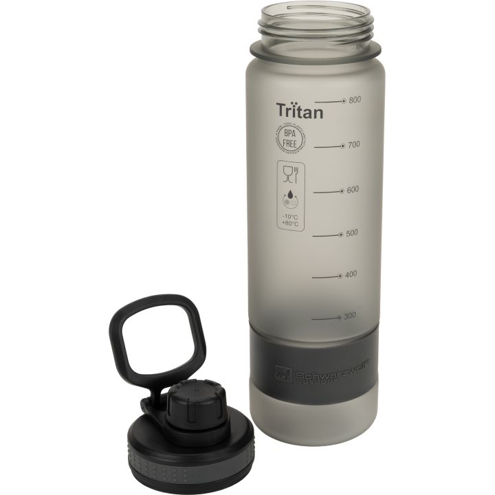 Butelka z tritanu 800 ml KIBO Schwarzwolf