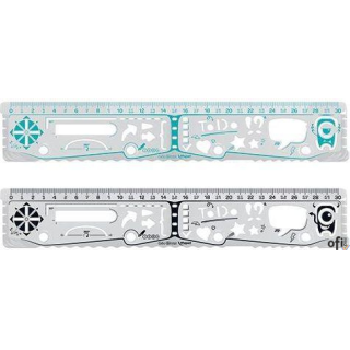 Linijka wielofunkcyjna GEONotes 30cm MAPED 250x10