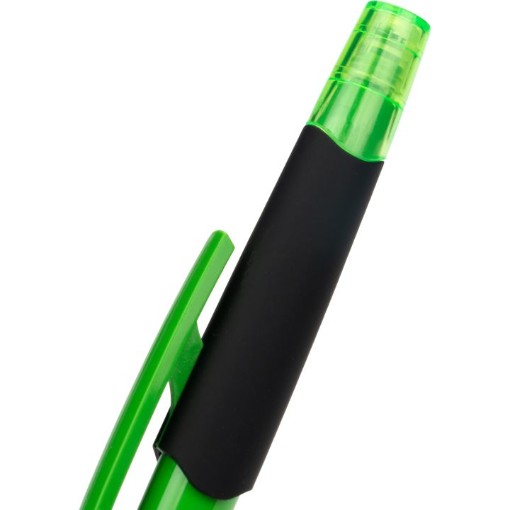 Długopis plastikowy z zakreślaczem touch pen EMMETT