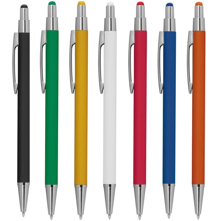 Długopis metalowy touch pen soft touch PAULA