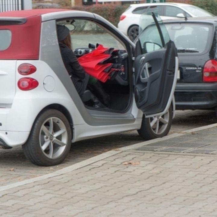 Parasol manualny odwrócony ø120 cm OLIVIA