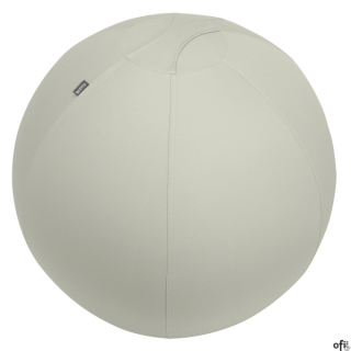 Piłka do siedzenia Leitz Ergo, 75cm, z zabezpieczeniem przed niekontrolowanym toczeniem się, jasnoszara 65430085