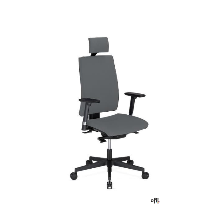 Krzesło obrotowe INTRATA szare SM02 NOWYSTYL