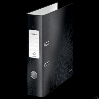 Opatentowany mechanizm 180_ umożliwiający o 50% szersze otwarcie i o 20% szybsze segregowanie dokumentów_Stylowa etykieta na grz