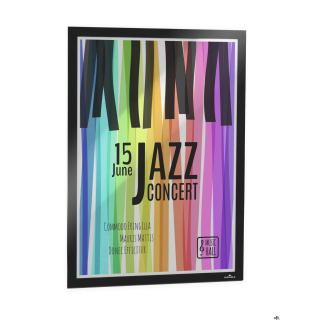 Ramka informacyjna DURAFRAME POSTER A2 czarna 505301 DURABLE 1 sztuka SALE