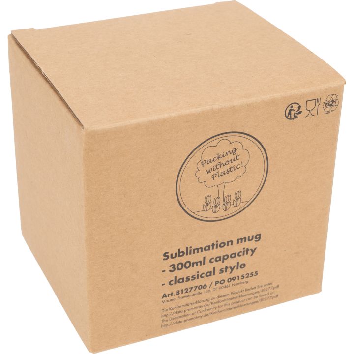 Kubek ceramiczny do sublimacji 300 ml SALVADOR