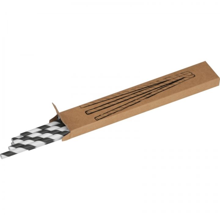 Słomki do napojów tekturowe 10 szt. LINA