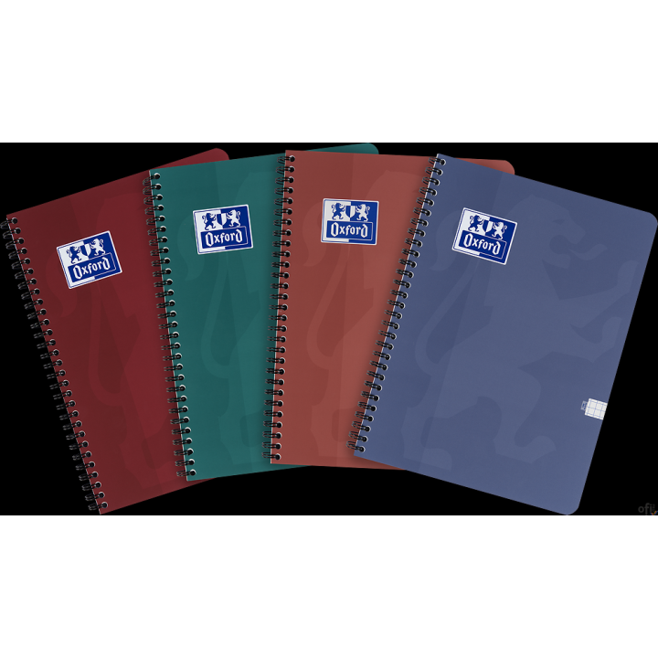 Kołozeszyt Oxford Touch Trend 2-spiralny B5 100 kartek 90 g kratka 5x5 mm 400175460