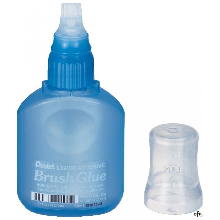 Klej w płynie z pędzelkiem  ERB50 PENTEL