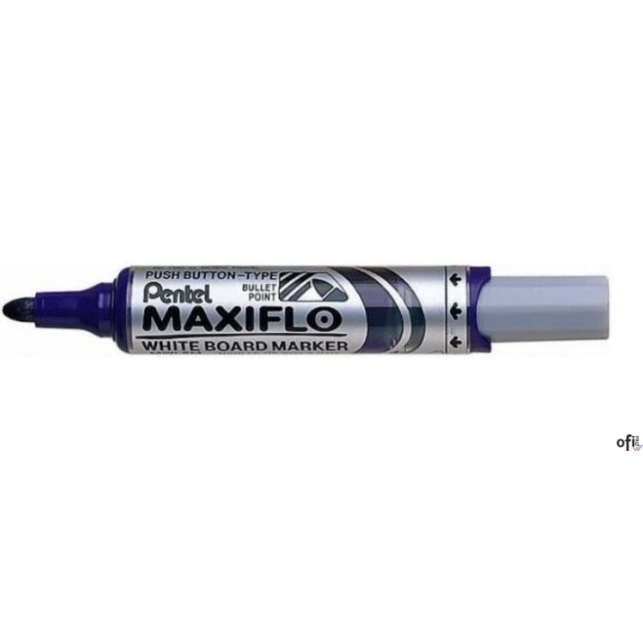 Marker suchościeralny niebieski MWL5MC PENTEL MAXIFLO (z tłoczkiem)