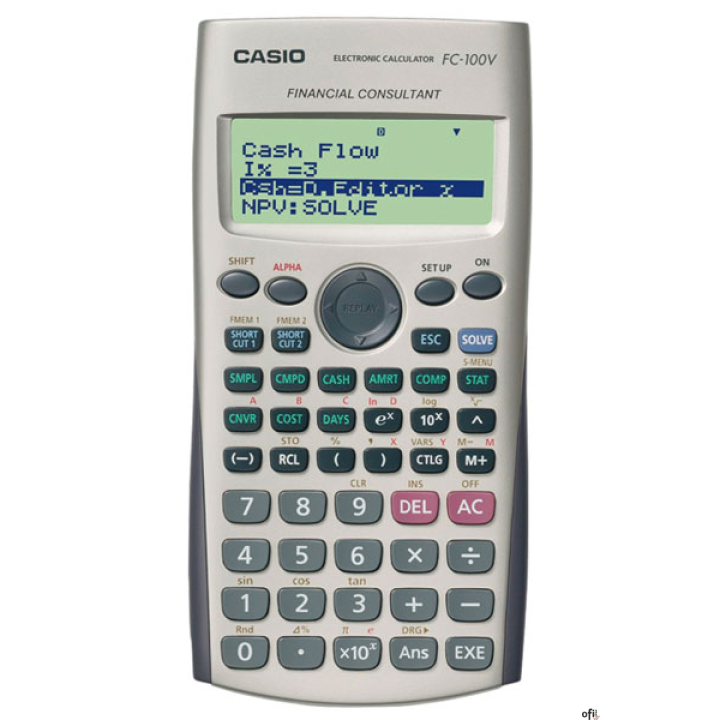 Kalkulator CASIO FC-100V-S (X)
