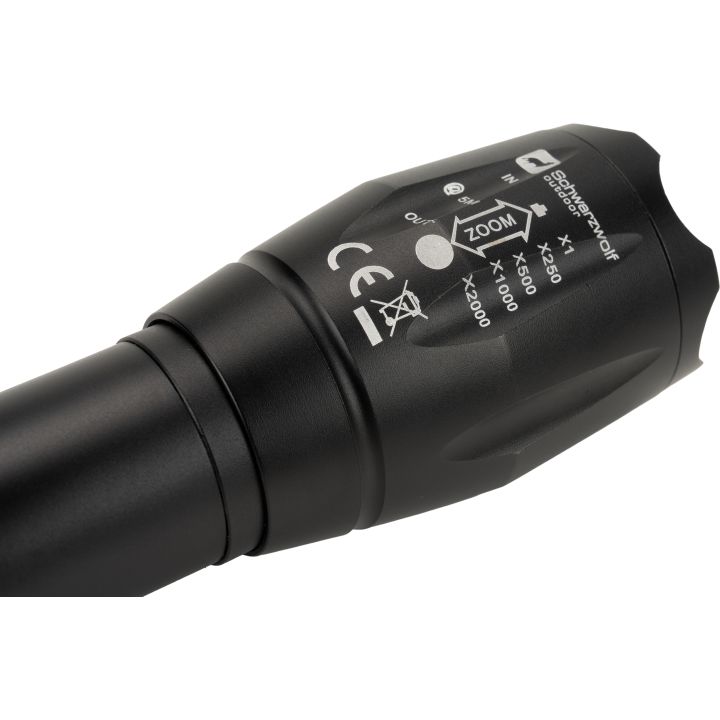 Latarka DELGADA Schwarzwolf