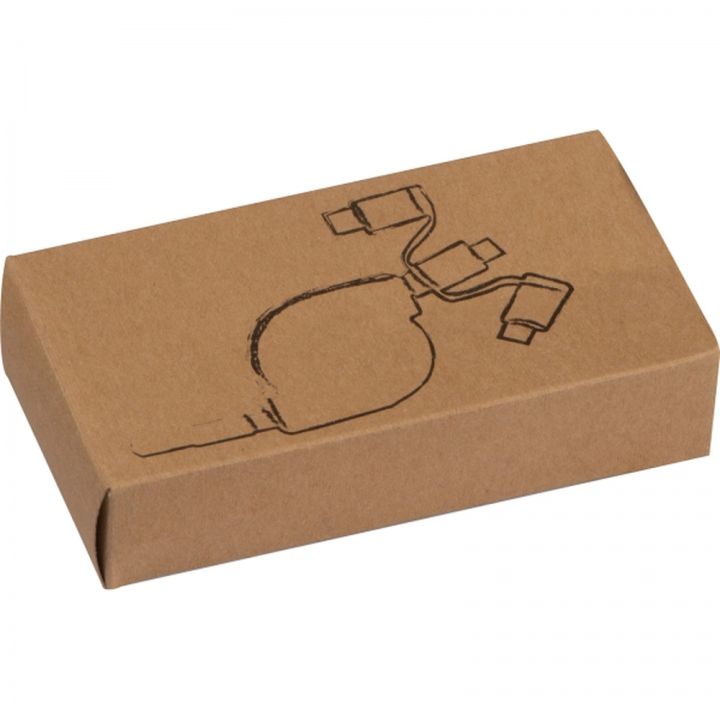 Kabel do ładowania z 3 wtyczkami rozwijany NICO