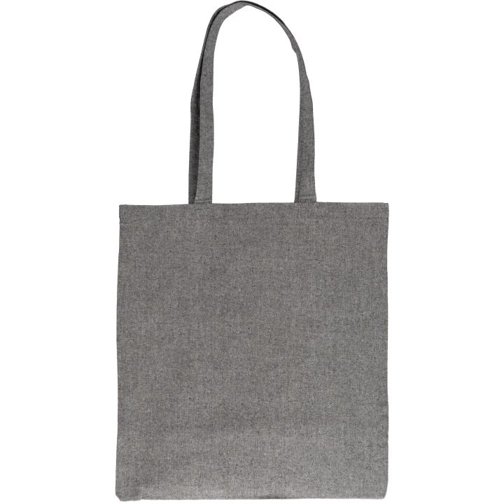 Torba bawełniana z recyklingu z długimi uszami 140 g/m2 LAMBERTO