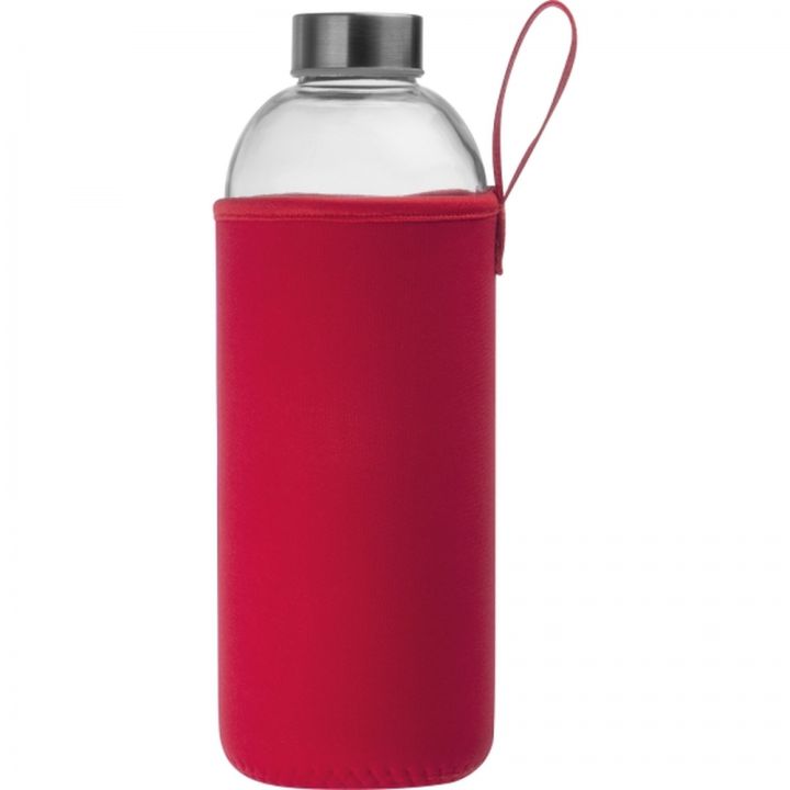 Butelka szklana z pokrowcem 1000 ml JESSICA