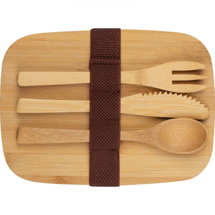 Lunch box ze sztućcami 950 ml JULIANA