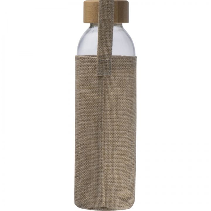 Butelka szklana z pokrowcem 500 ml CARLOTTA