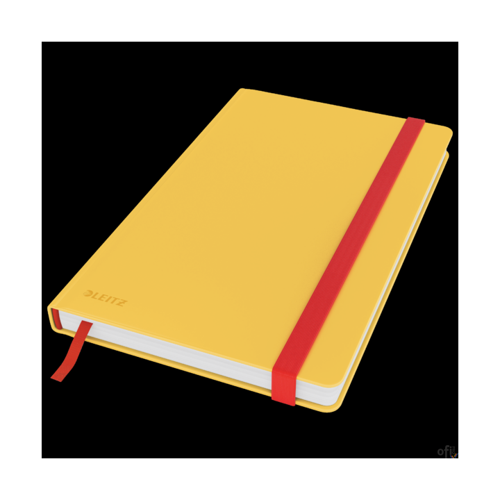 Notatnik Leitz Cosy, A5, kratka, żółty 44540019