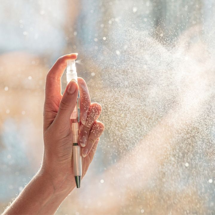 Długopis plastikowy z rozpylaczem SABINA