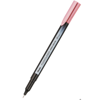 Cienkopis pointliner colour, baby pink z tuszem na bazie wody, S40-P2 PENTEL