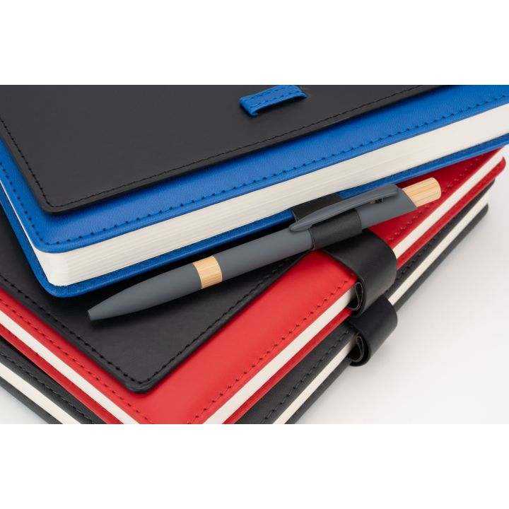 Notatnik A5 w linie z wizytownikiem MARTIN