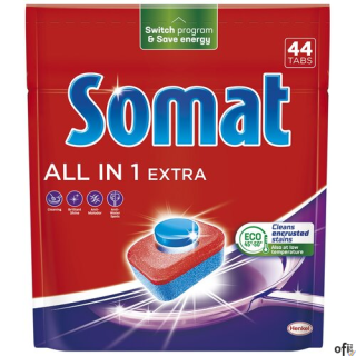 SOMAT Tabletki do zmywarki 44 szt. All in one Extra  09190