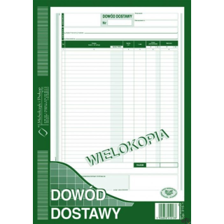 315-1 Dowód dostawy A4 MICHALCZYK I PROKOP
