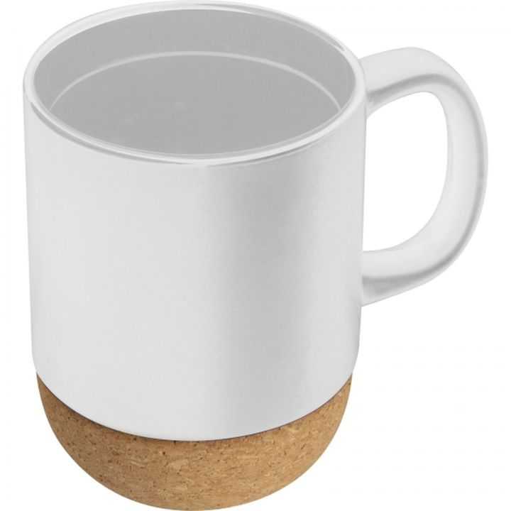 Kubek ceramiczny z korkiem 350 ml THEODOR