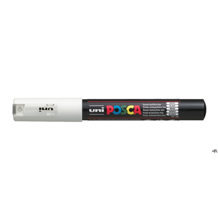 Marker z tuszem pigmentowym PC-1M biały POSCA UNPC1M/DBI