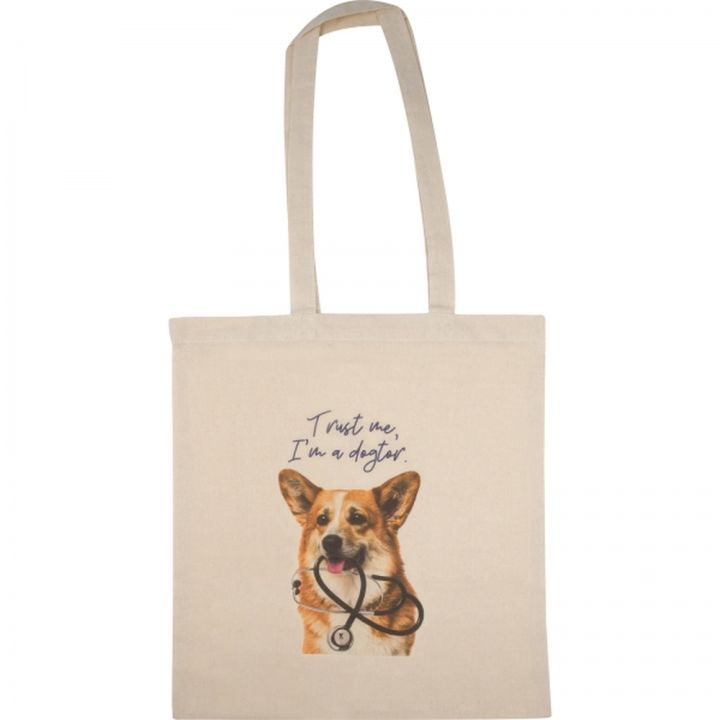 Torba bawełniana z długimi uszami 140 g/m2 GIOVANNI