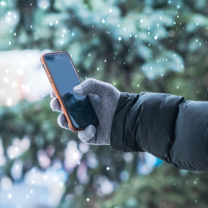 Rękawiczki zimowe do smartfona ANITA